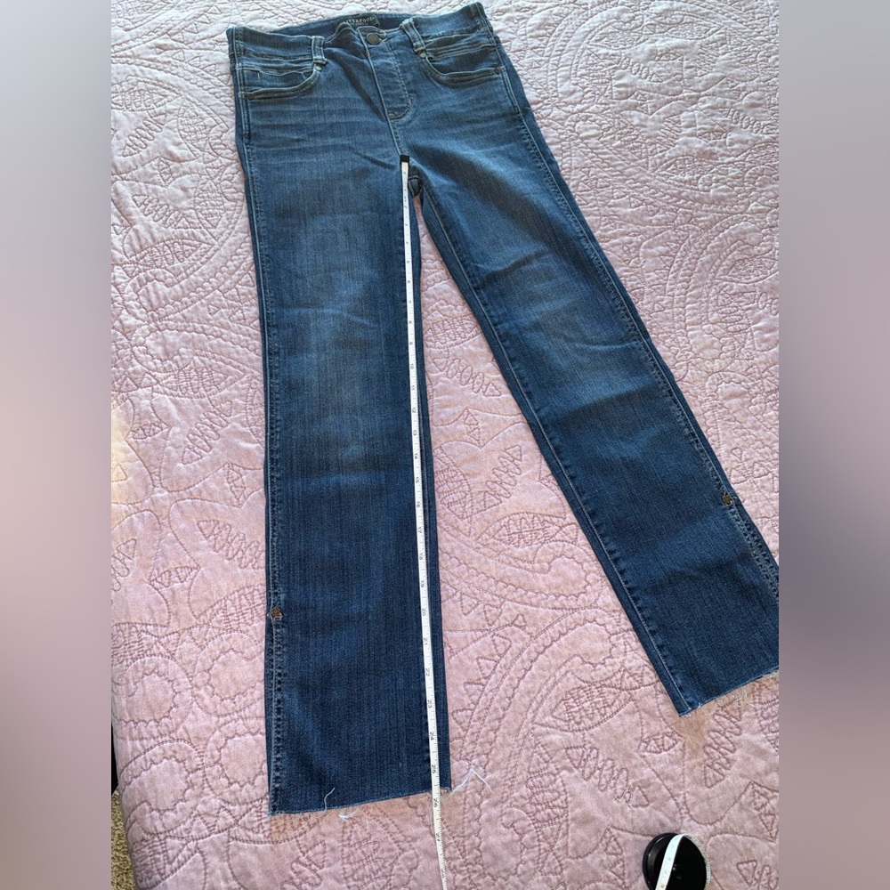 Liverpool Dark Blue Ankle Jeans - Picture 3 of 14